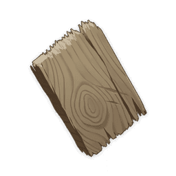 Повреждённая деревянная доска