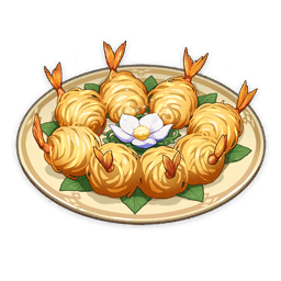 Шарики с креветкой