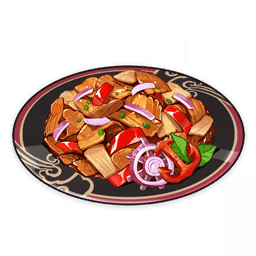 Обжаренные ломтики мяса