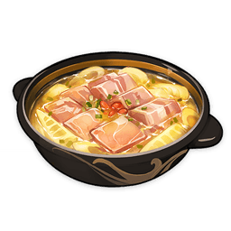 Томлёный свиной суп с бамбуком