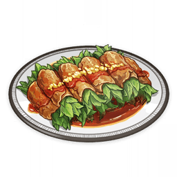 Мясные рулетики с мятой