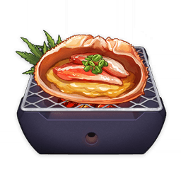 かにみそ甲羅焼き