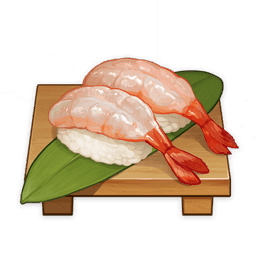 Суши с креветками