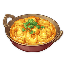 Креветки в соусе карри