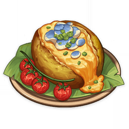 Картофельная лодочка