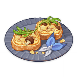 Сливочно-грибная башенка