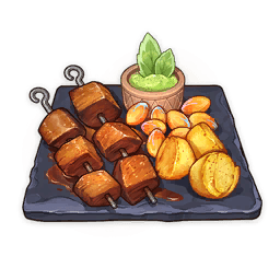 Шашлычки из говяжьего сердца