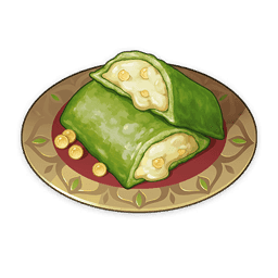 Молочный пирог с пузырьками