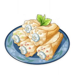 Крумкаке с ягодами лакка