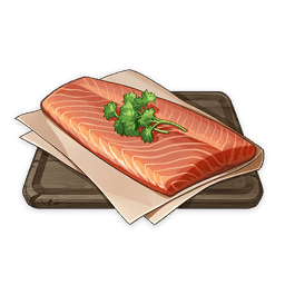 Рыбный стейк горячего копчения