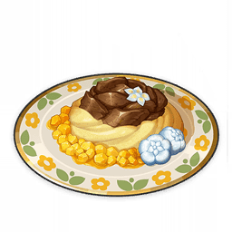 Мясо с ягодным соусом