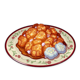 Цыплёнок с ягодами лакка