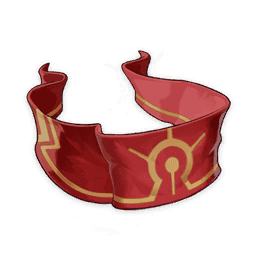 Златотканый красный шёлк