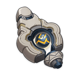 Ядро таинственного источника с золотой надписью