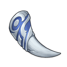 Сломанный клык арктического волка