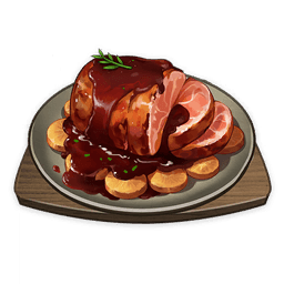 Медовое мясо с морковкой