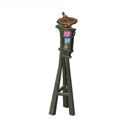 Вертикальная трёхопорная башня