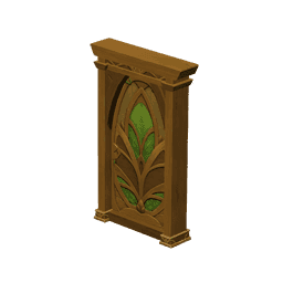 Межкомнатная дверь из сияющей древесины