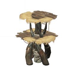 Двухъярусная караульная башня хиличурлов