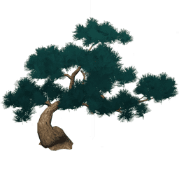 Странное приземистое дерево