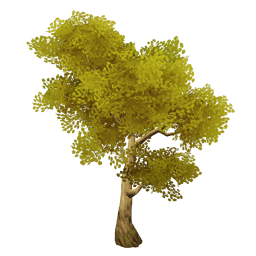 Янтарное дерево-меч