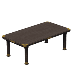 Длинный стол из юмэмиру