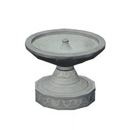 Каменный пруд в форме чаши