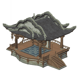 Сцена долины: Облачные волны