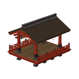 Галерея святилища: Усыпанный сакурой путь