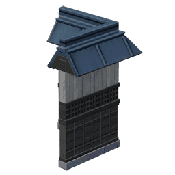 Угол стены поместья: Палисад старого города