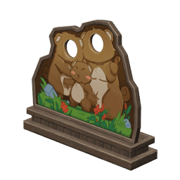 Стенд для фото «Обнимашки тануки»