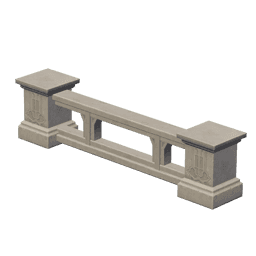 Стандартное ограждение: Разрозненная структура