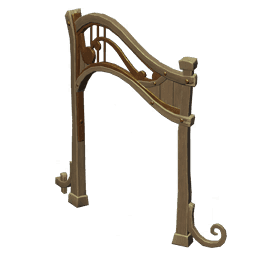 Дверная рама из древесины мальвы: Нежная мелодия