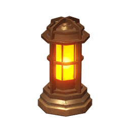 Напольный светильник из Запретной крепости: Ночной свет