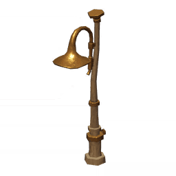 Фонарь Музыкального города: Пешеходная подсветка