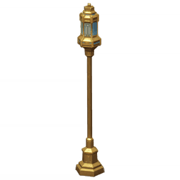 Механистическая лампа: Тротуарный фонарь