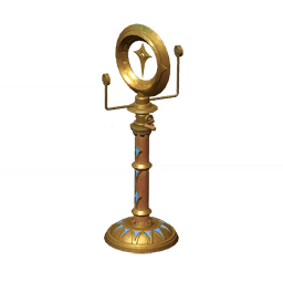 Звёздная музыкальная колонна в саду