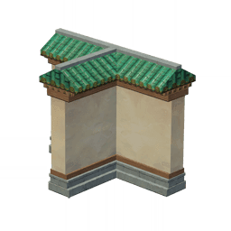 Стена двора: Все в ряд