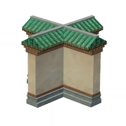 Стена двора: Безмятежность во всём