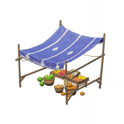 Прибыльный прилавок с фруктами