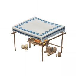 Прилавок с фруктами по хорошей цене