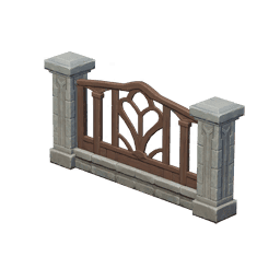 Резная садовая ограда (Край)