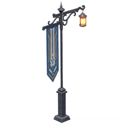 Кованый уличный фонарь