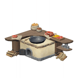 Большая ресторанная печь