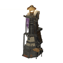 Маяк: Солнце на прояснившемся небе