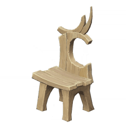 Стул «К Луне» из черешчатого дуба