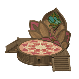 Сцена Кубка лотоса нилотпала