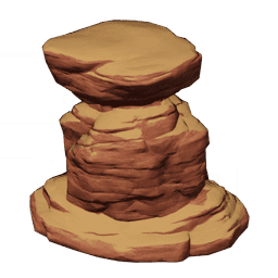 Гончарный камень с узором из дисков