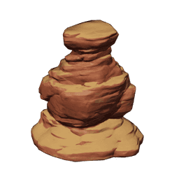 Расписной гончарный камень