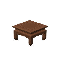 Квадратный чайный стол из сосны